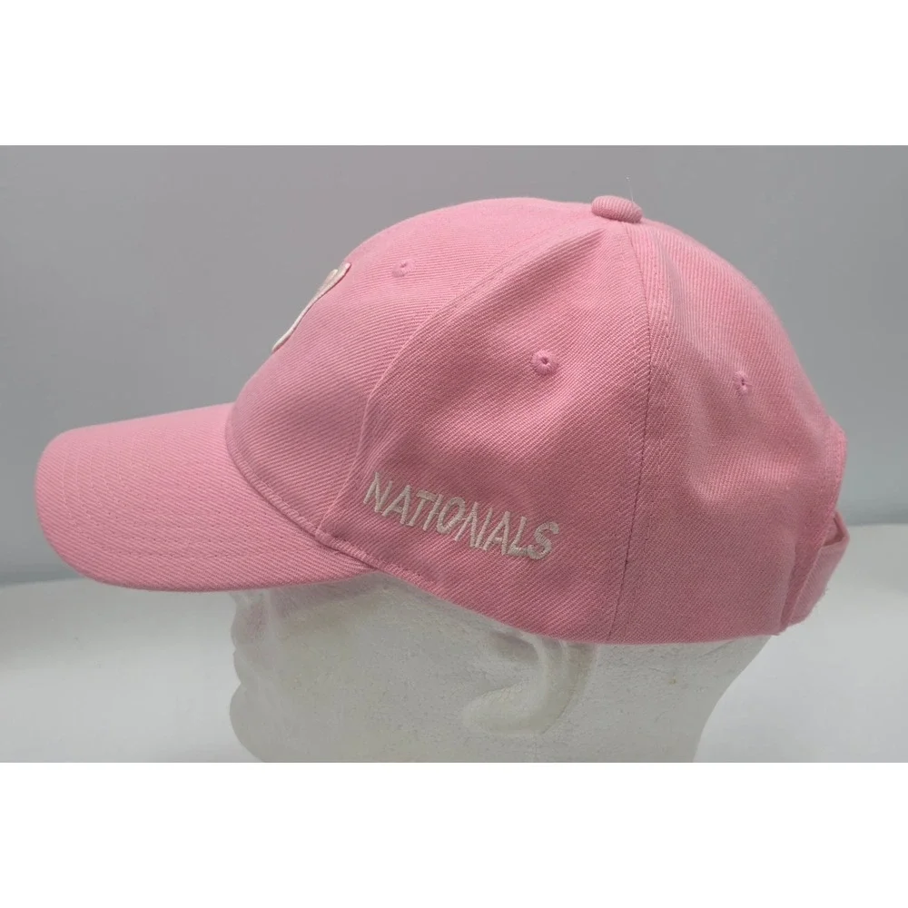 Washington Nationals MLB Pink Baseball Cap Womens Strapback Hat